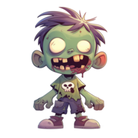 Karikatur Illustration Untote Zombie png