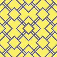 Yellow and blue pattern design vector