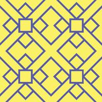 Yellow and blue pattern design vector