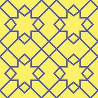 Yellow and blue pattern vector
