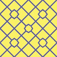 Yellow and blue pattern design vector