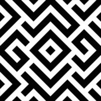 Black and white pattern design vector