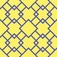 Yellow and blue pattern design vector