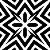 black and white pattern design vector