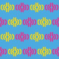 simple pattern design for clothing items vector
