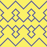 Yellow and blue pattern design vector