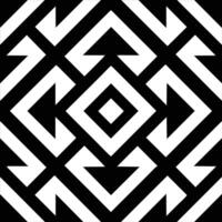 diseño de patrones en blanco y negro vector