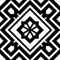 black and white pattern design vector