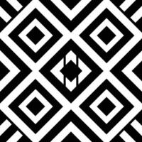 Black and white pattern design vector