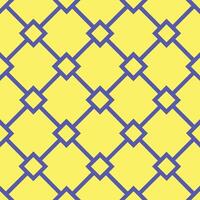 Yellow and blue pattern design vector