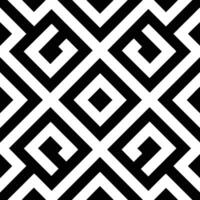 Black and white pattern design vector