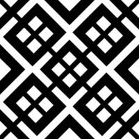 Black and white pattern design vector