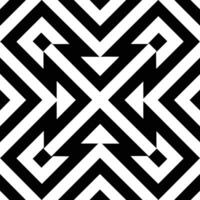 diseño de patrones en blanco y negro vector