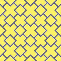 Yellow and blue pattern design vector