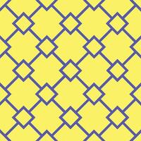 Yellow and blue pattern design vector