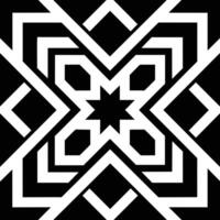 black and white pattern design vector