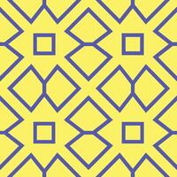 Yellow and blue pattern design vector