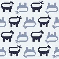 simple pattern design for clothing items vector