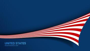 USA Independence day bannner presentation copyspace vector