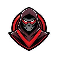 Assassin Mascot Logo Design Ninja Mascot Logo vector