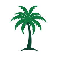 Palm Tree Illustration Palm Tree Logo Design vector