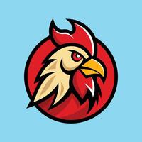 Chicken Mascot Logo Design Chicken Illustration vector