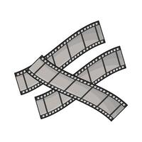 illustration of film roll vector