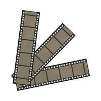 illustration of film strip vector