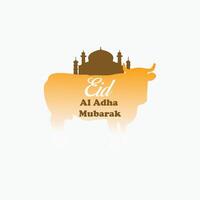 eid Alabama adha mubarak, islámico tarjeta antecedentes vector