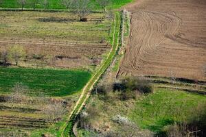 paisaje con hermosa naturaleza en el pueblo en el república de Moldavia. país vida. moldavia, un pequeño país con un grande corazón en oriental Europa. foto