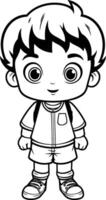 cute little boy cartoon illustration graphic design illustration graphic design vector