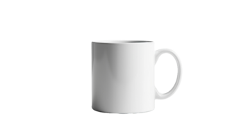 caneca em suave superfície em a transparente fundo, formato png