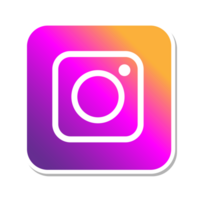 instagram Symbol ,isoliert ,NEIN Hintergrund , png