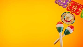 Cinco-de-mayo celebration concept. background design for any design. photo