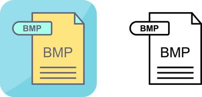 BMP Icon Design vector