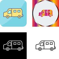 Van Icon Design vector