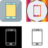 Cell Phone Icon Design vector