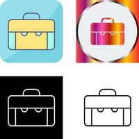 Suitcase Icon Design vector