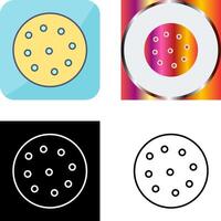 Cookie Icon Design vector