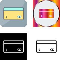 Unique Credit Card Icon Design vector