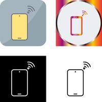 Unique Connected Device Icon Design vector