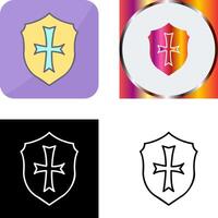 Unique Sheild Icon Design vector