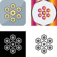 Unique Reputation Management Icon Design vector