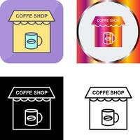 Coffee Shop Icon Design vector