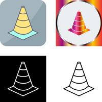 Unique Cone Icon Design vector