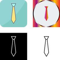 Tie Icon Design vector