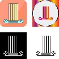 Column Icon Design vector