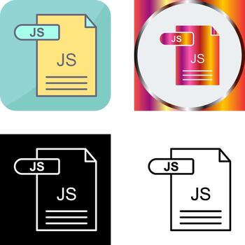 JS Icon Design vector