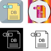 DB Icon Design vector