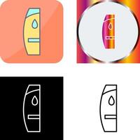 Shampoo Icon Design vector